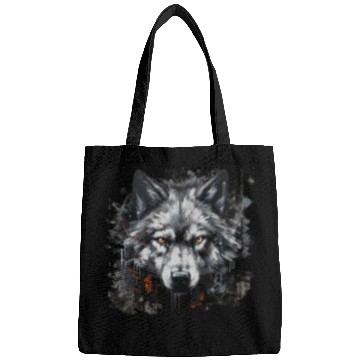 Discover The Lone Wolf. Urban Hunter, Graffiti Style. Bags