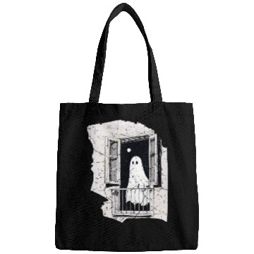 Discover Spooky Ghost in the Window, Boo in the Window Bags