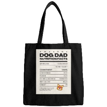 Discover Awesome Dog Dad Nutrition Facts Bags