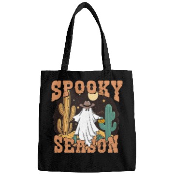 Discover Spooky Season Western Ghost Halloween Bags
