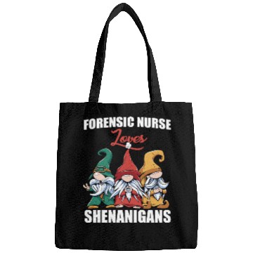 Discover Funny Forensic Nurse St. Patrick's Day Bags