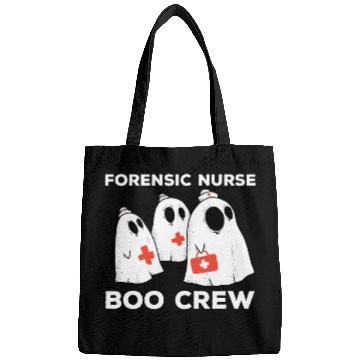 Discover Forensic Nurse Boo Crew Halloween Ghost Bags