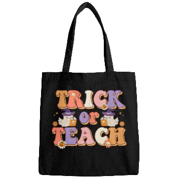 Discover Trick Or Teach Halloween Teachers Bags