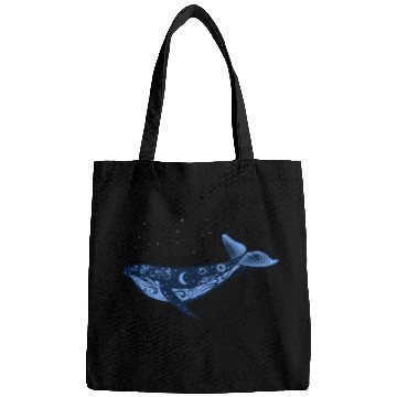 Discover Blue Whale and Stars Bags