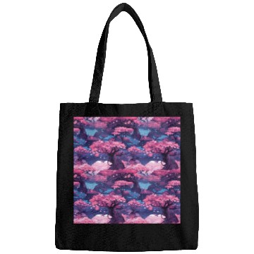 Discover Anime Euphoria: Fantasy Cherry Blossom Dreamscape Bags