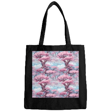 Discover Anime Euphoria: Fantasy Cherry Blossom Dreamscape Bags