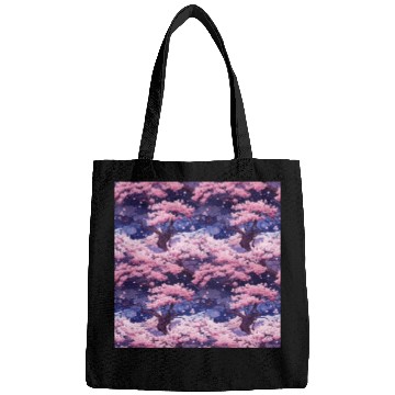 Discover Anime Euphoria: Fantasy Cherry Blossom Dreamscape Bags