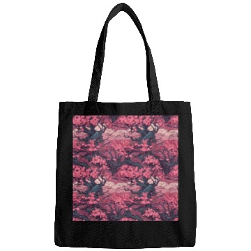 Discover Anime Euphoria: Fantasy Cherry Blossom Dreamscape Bags