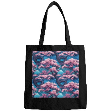 Discover Anime Euphoria: Fantasy Cherry Blossom Dreamscape Bags
