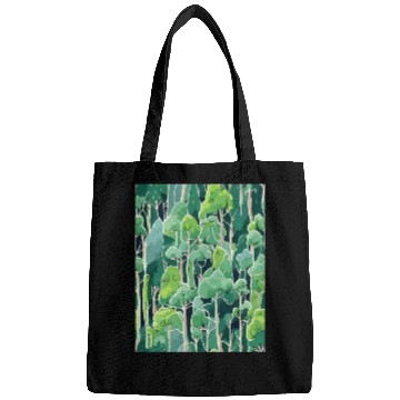 Discover Green Forest Sticker Bags