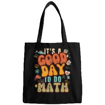 Discover Back To School It's A Good Day To Do Math for Math Bags