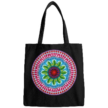 Discover Colorful Mandala Pattern Modern 9 Bags