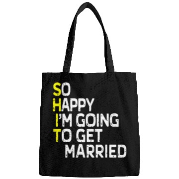 Discover Getting Married Funny Engagement Party Gag Groom Bags
