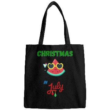 Discover christmas in july cute watermelon Bags for summer