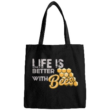 Discover Life is better with bees Bags