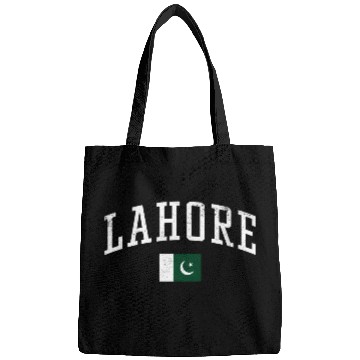 Discover Lahore Pakistan Cory Flag Vacation Bags