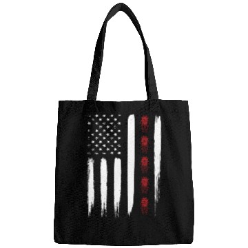 Discover Cicada Line In Distressed Us Flag For Cicada Bags