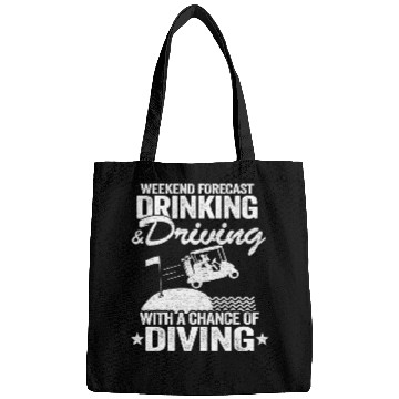 Discover Beer Golf Cart Drinking Driving Diving Golfing Bags