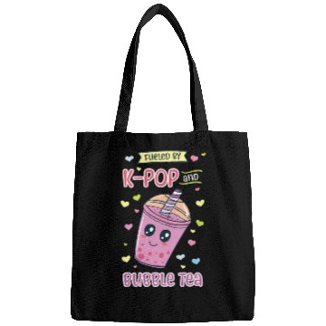 Discover Kpop And Bubble Tea Korean Music Tapioca Boba Bags