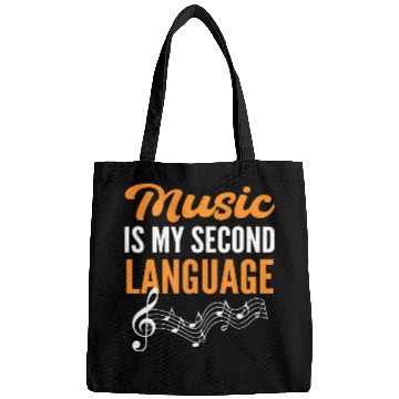 Discover Second Language Old Musician Gift Bags