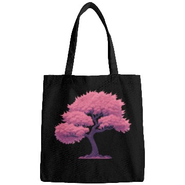 Discover Blooming Sakura tree Bags