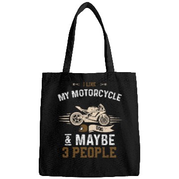 Discover I Like My Motorcycle Dog & Maybe... Bags