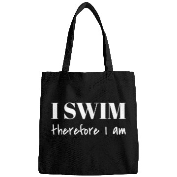 Discover I Swim Therefore I Am Bags