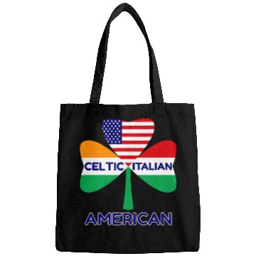 Discover Irish Italian American Flag And Celtic Shamrock Pr Bags