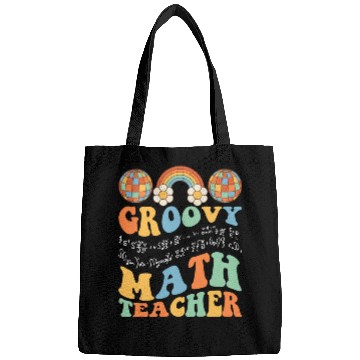 Discover Groovy Math Teacher Retro Mathematics For A Bags