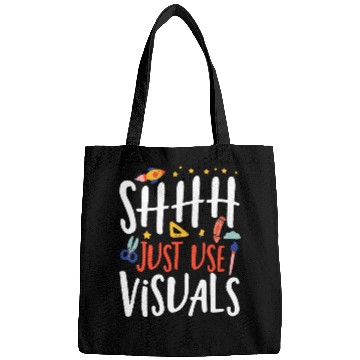 Discover Shhh Just Use Visuals Special Education Teacher Bags