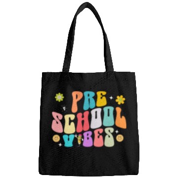 Discover Back To School Vibes Retro Teacher Student Bags