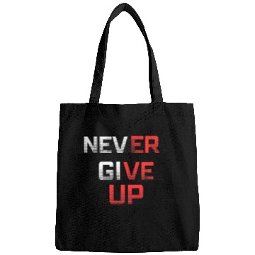 Discover Never Give Up Bags