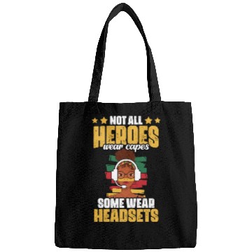 Discover Not All Heroes Wear Capes Awesome Melanated Bags