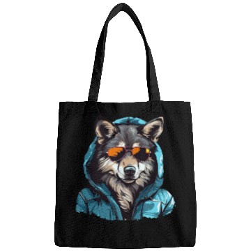 Discover Street Style Gray Wolf | Wolf Lovers Bags