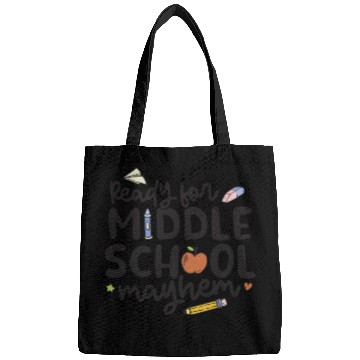 Discover Middle School Mayhem - Funny Back to School Bags
