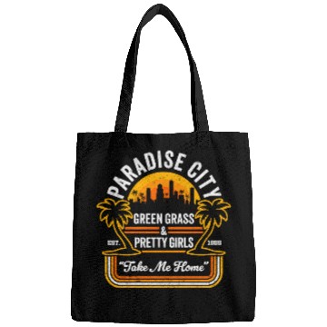 Discover Funny 80's Classic Rock Parody: Paradise City Bags