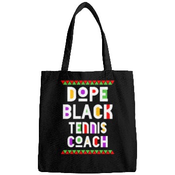 Discover Dope Black Tennis Coach Bags
