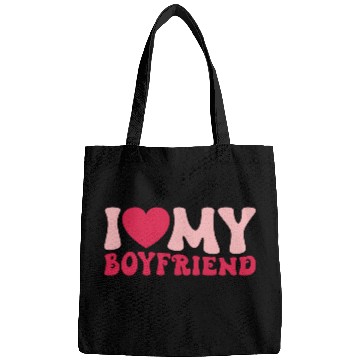 Discover I Love My Boyfriend Bags