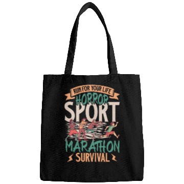 Discover Horror Zombie Runner Half Marathon Running Jogging Bags