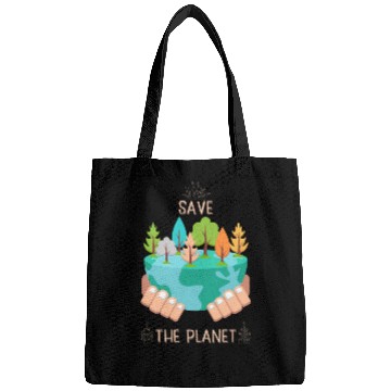 Discover Save the earth Bags