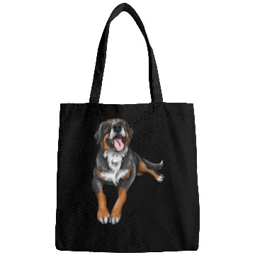 Discover Cute Bernese Mountain Dog Bags