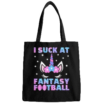 Discover I Suck at Fantasy Football Loser Punishment Funny Bags