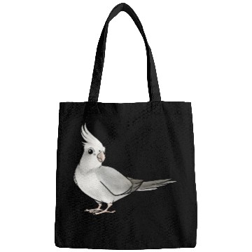 Discover Bird Cockatiel White Bags