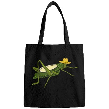 Discover Grasshopper Insect Bug Lover Green Nature Locusts Bags