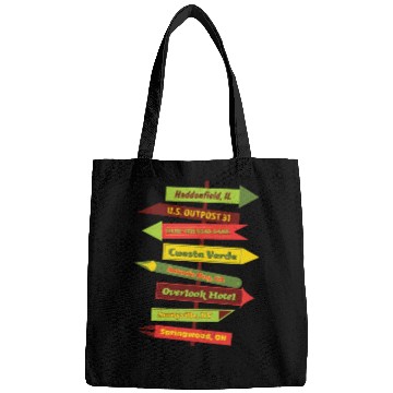Discover Horror Towns Usa Bags
