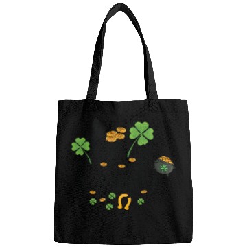 Discover Be Irish Four Leaf Clover Irish Ireland Bags