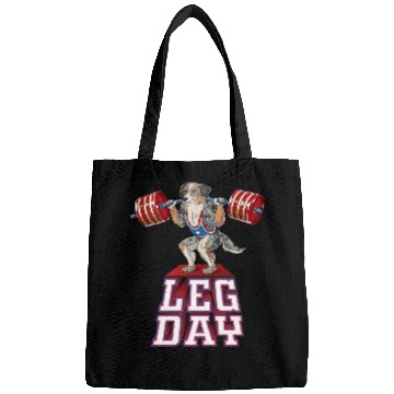 Discover Leg Day Aussie Weight Lifting Squat Gym Bags