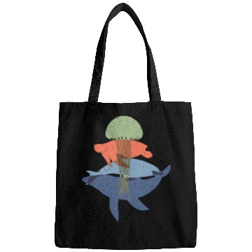 Discover Whale And Their Friends Dolphin Turtle And Bags