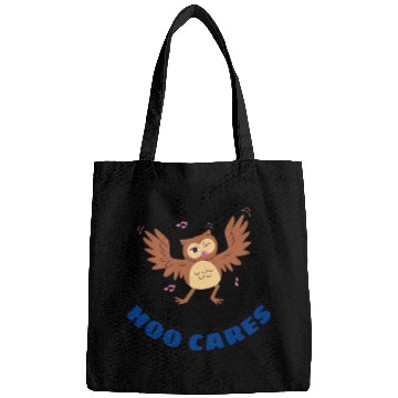 Discover Hoo Cares Owl Pun Bags