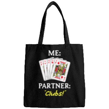 Discover Funny Euchre Partner Card Game Player Bags